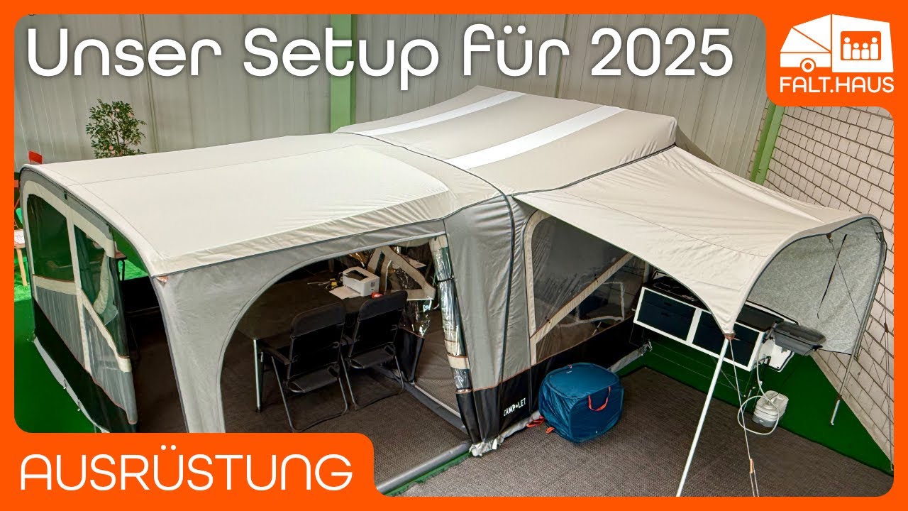 Unser Faltcaravan & Camping Setup 2025: Diese 20 Anpassungen haben wir vorgenommen