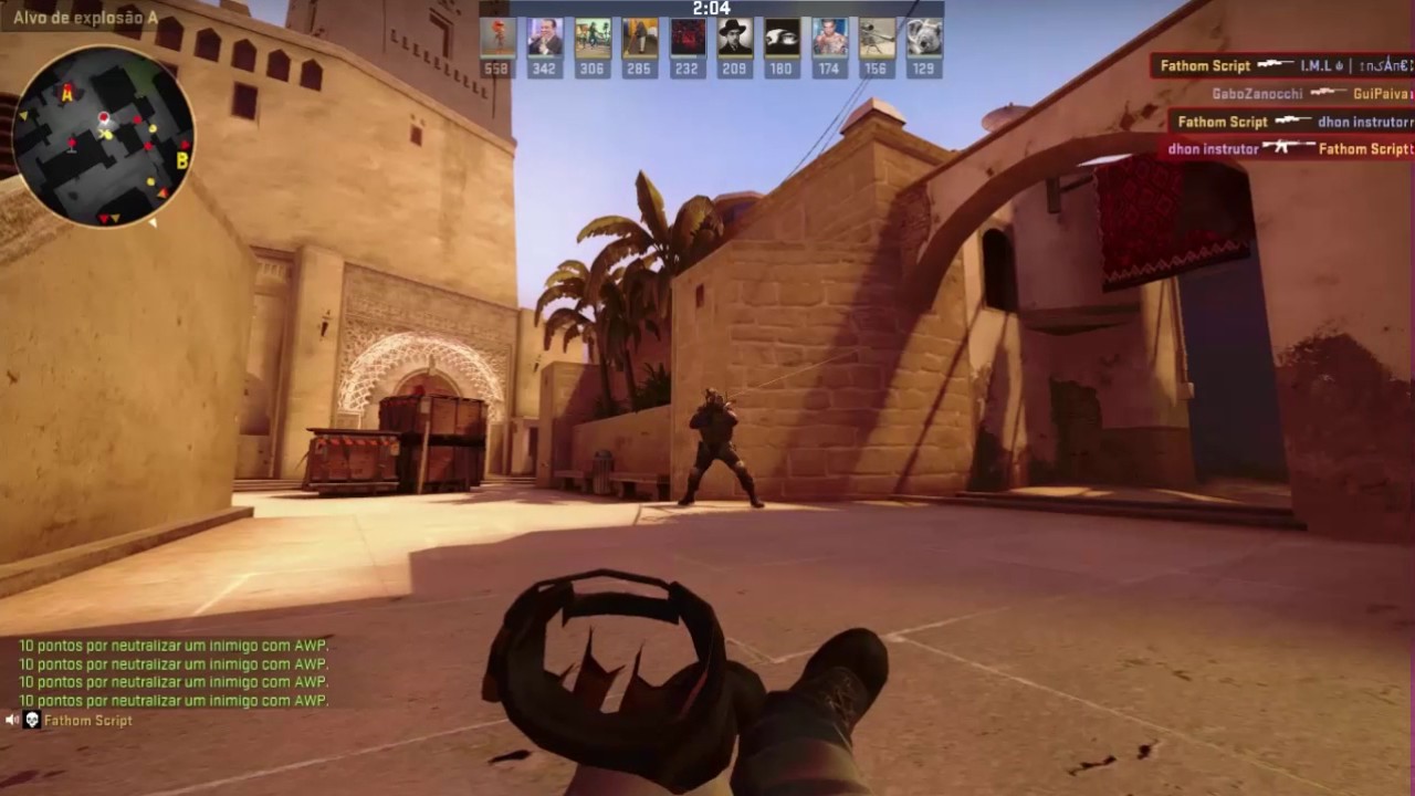 Pegadinha CSGO - Musica anos 70 ao som de Funk kk