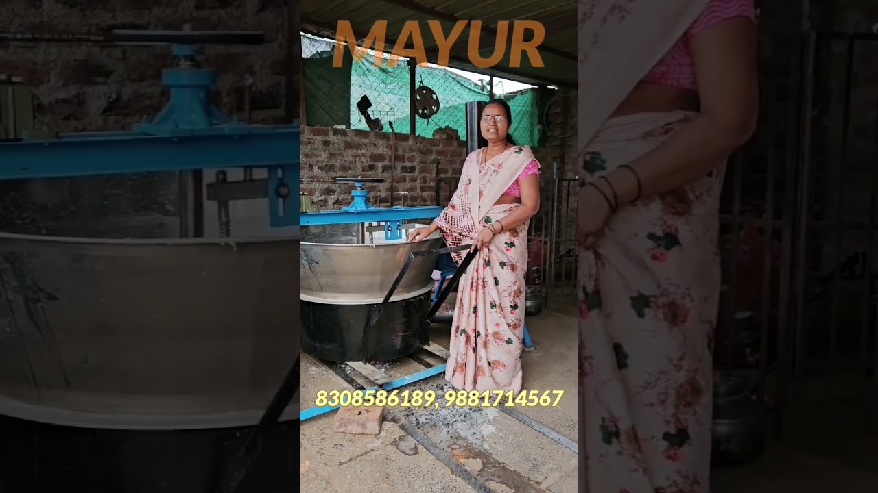 260 Liter Live Demo Khoa Machine Wood Fire 🔥🔥🔥