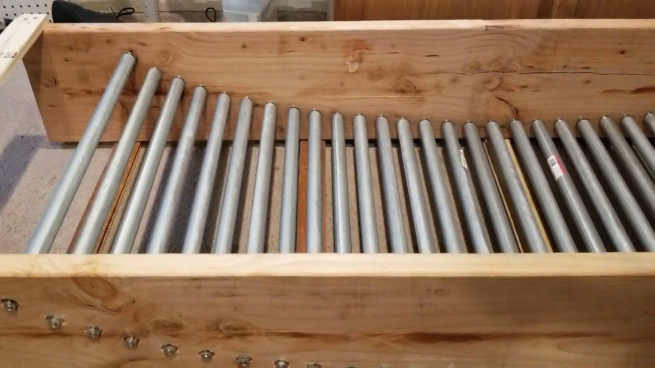 Home built curved treadmill