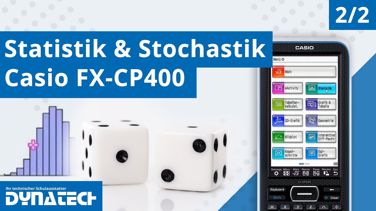 Casio ClassPad II - eine Vertiefung des Wissens im Bereich Statistik & Stochastik | Online-Seminar
