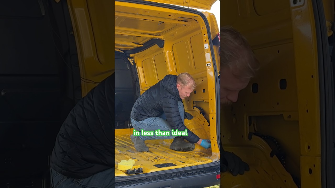 Stealth camper van build 😎 Converting my Ford transit custom #vanconversion  #vanlife