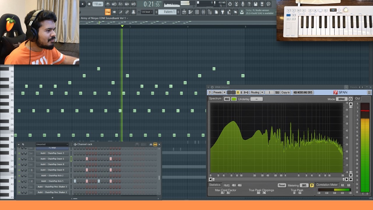 FL Studio Beat Making From Scratch With Arturia Keystep Mk2
