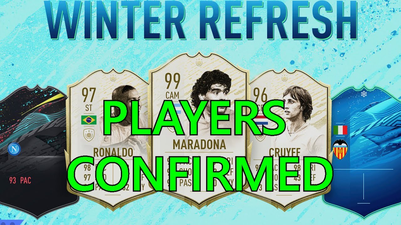 Winter Refresh Players Confirmed | All 50 Players | FIFA 20