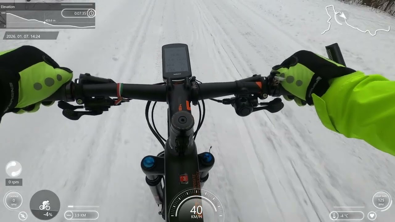 Dobogókő MTB Downhill – Garmin Telemetry