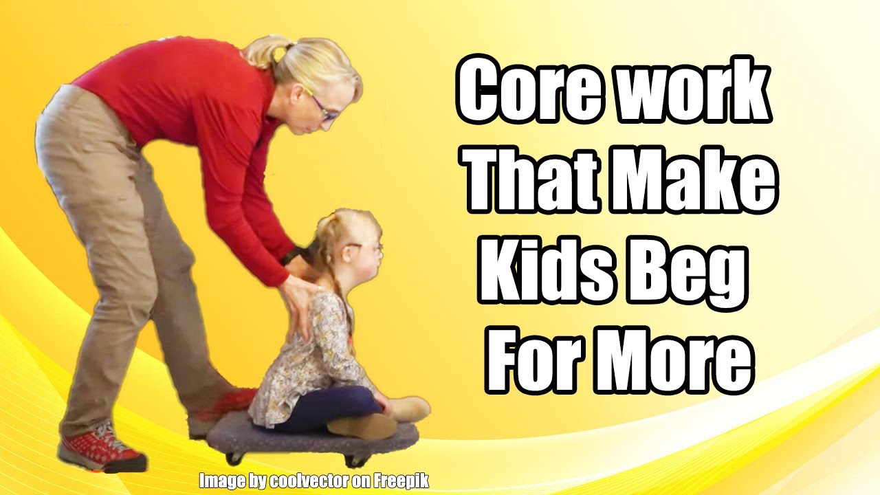 #185 Потрясающая основная работа на самокате: физиотерапия для ребенка с низким тонусом