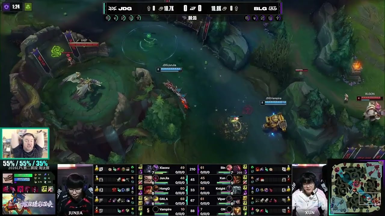 DK vs. BRO и BLG vs. JDG | Игра 1 | ОБЗОР LCK и LPL 2026 Плей-офф | Lolesports League of Legends