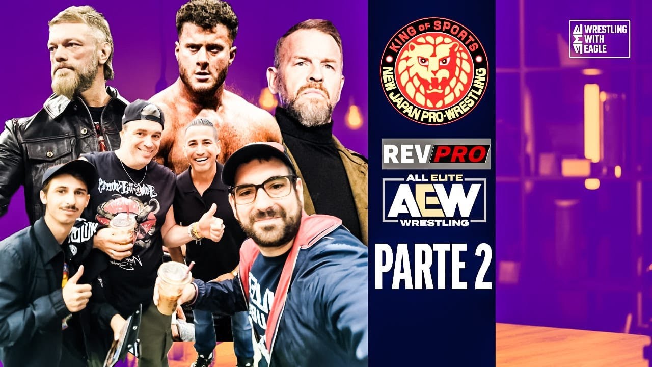 TUTTI a FORBIDDEN DOOR! 🇬🇧 - PARTE 2 VLOG REVPRO, NJPW, AEW