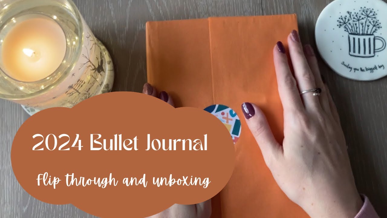 2024 Bullet Journal Unboxing and Flip Through | BusyB and LillaDesignLondon