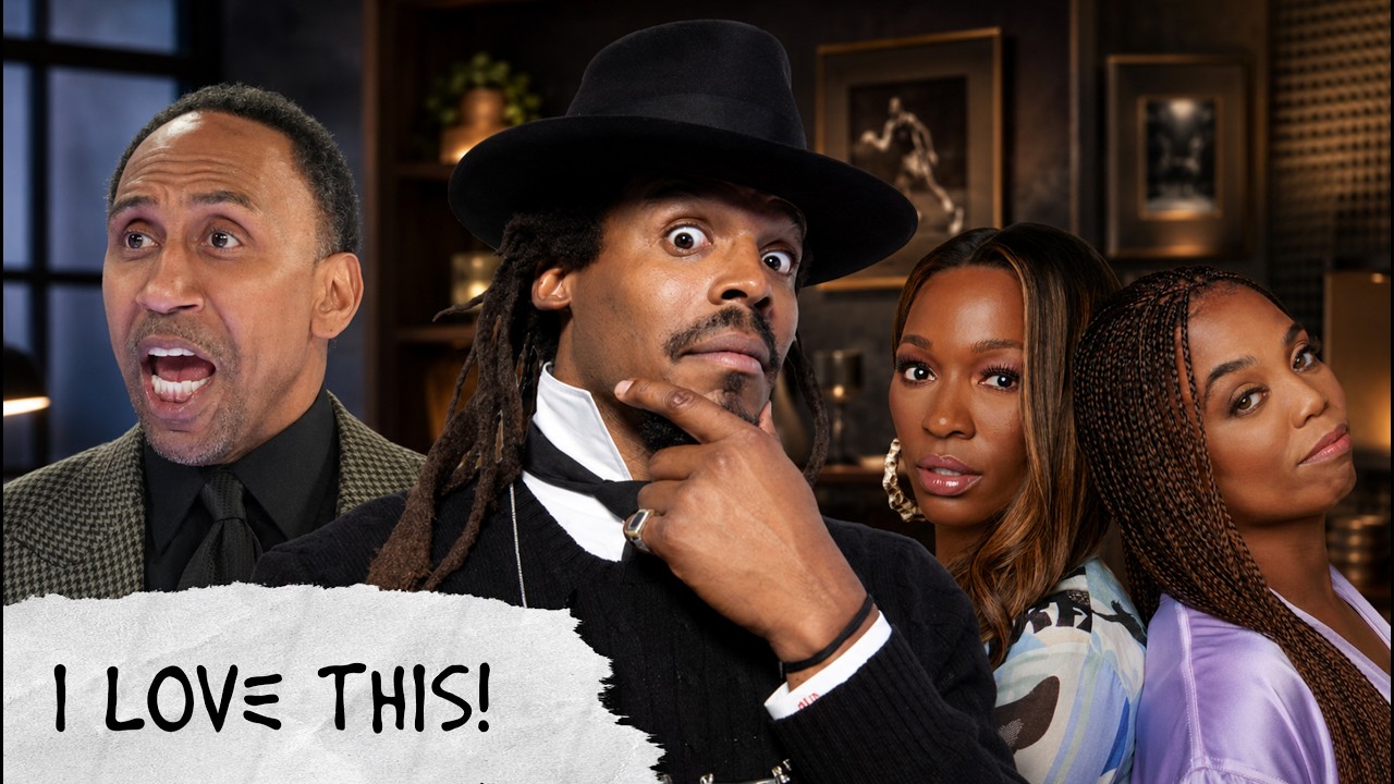 Cam LOVES THIS!  Stephen A Gets Serious With Cari Champion and Jemele Hill