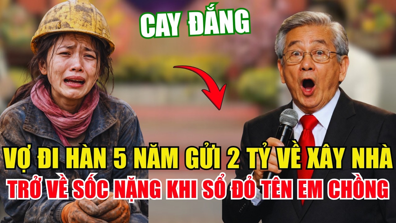 Tâm Sự Cùng Văn Sâm: Vợ Đi Hàn 5 Năm Gửi 2 Tỷ Xây Nhà, Trở Về Sốc Nặng Khi Sổ Đỏ Tên Em Chồng