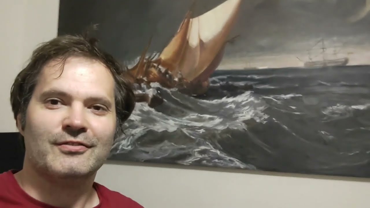 Turner Master copy -Dutch Boats in a Gale ('The Bridgewater Sea Piece') Turner.....  what next 🤔😁🎨