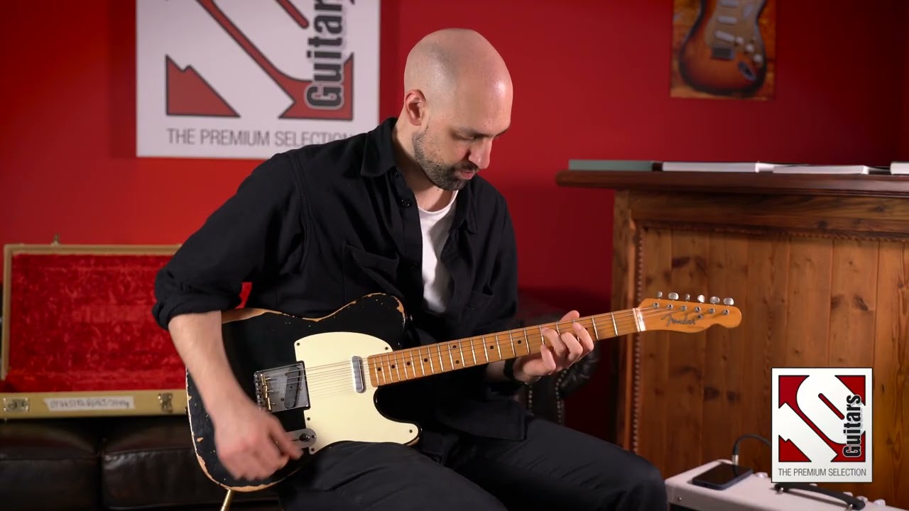 2007 Fender Telecaster 53 Heavy Relic Black | Guitar Demo