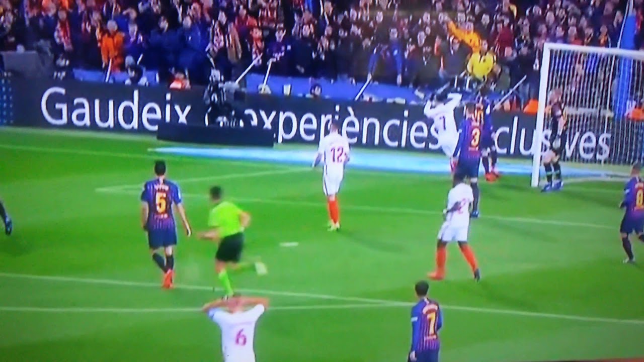 Cillessen 2 Amazing save (Pen) Barcelona vs Sevilla 30/1/19