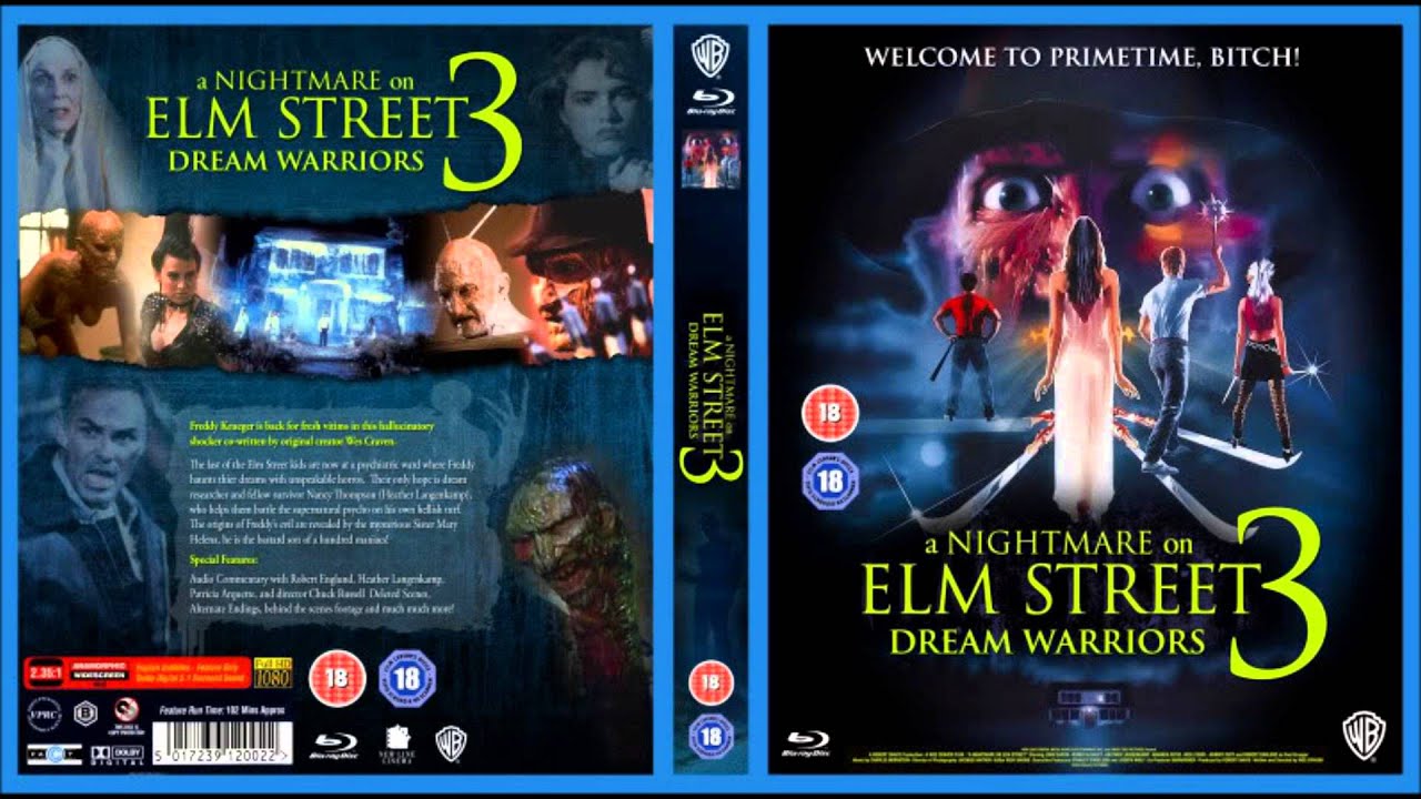 a nightmare on elm street blu ray custom covers