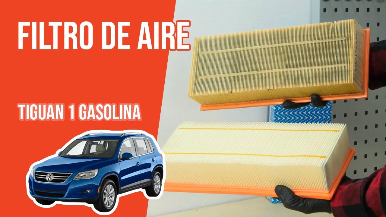 Cómo cambiar el filtro de aire Tiguan 1 1.4 TSI 💨