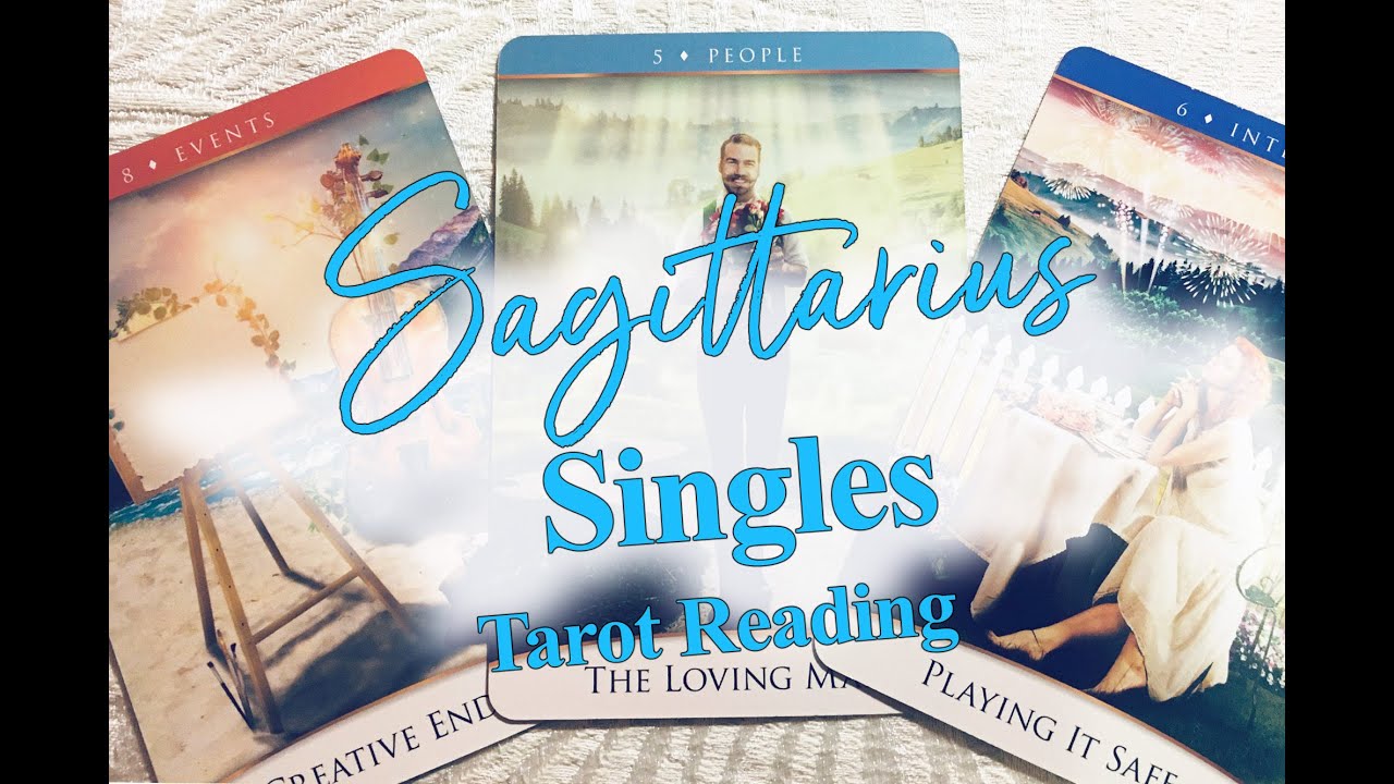 SAGITTARIUS SINGLES - LET YOUR GUARD DOWN AND SEE WHAT HAPPENS
