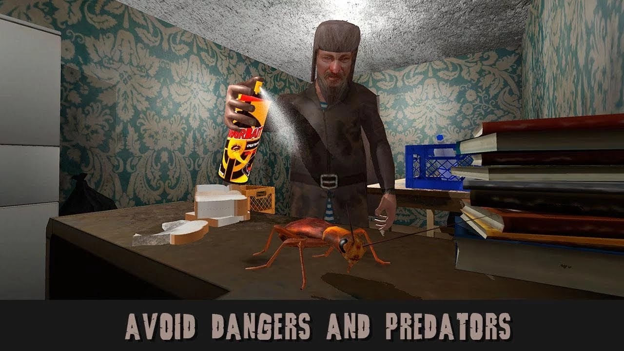 Cockroach Simulator (by Wild Animals Life) / Android Gameplay HD