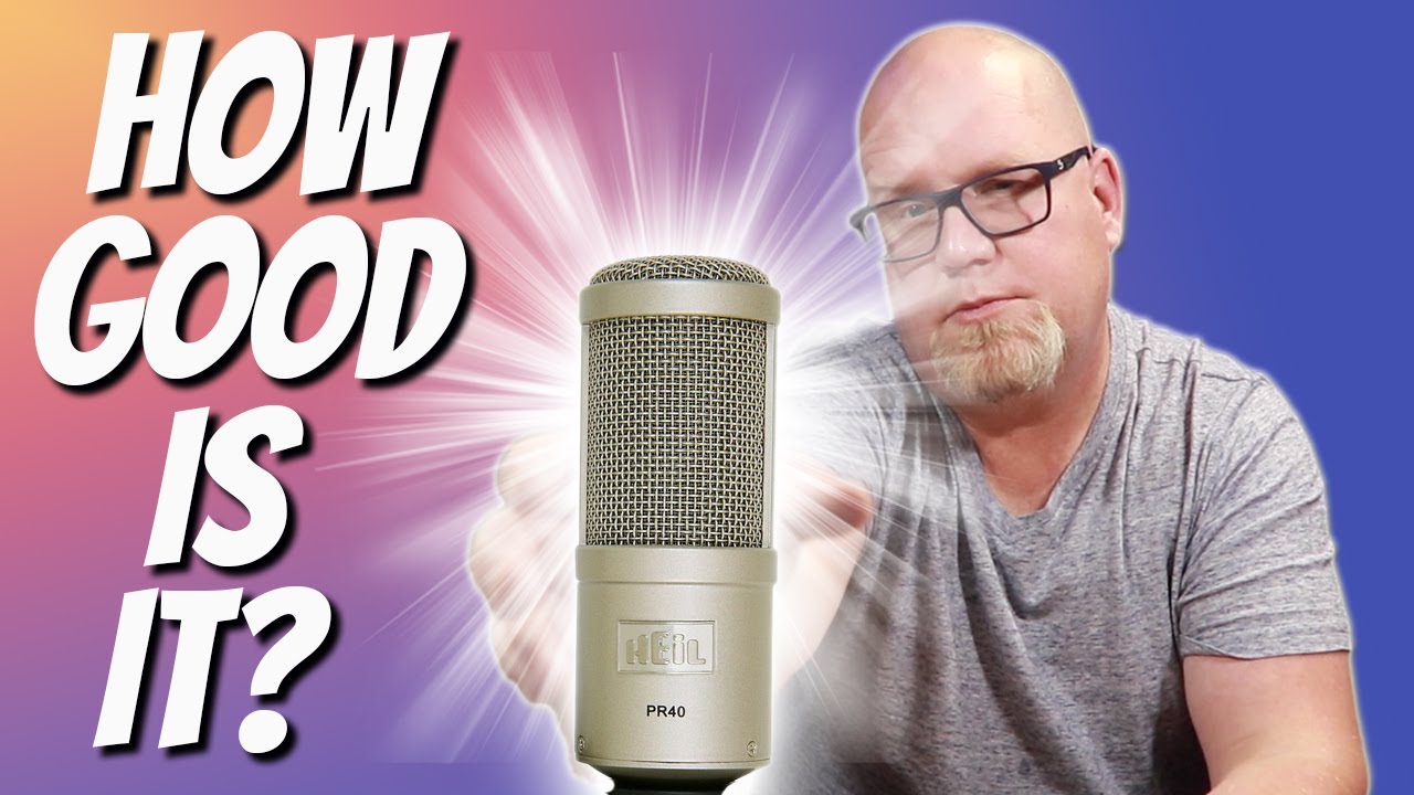 Heil PR40 Vs SM7B RE320 RE20 Podmic Mic Comparison