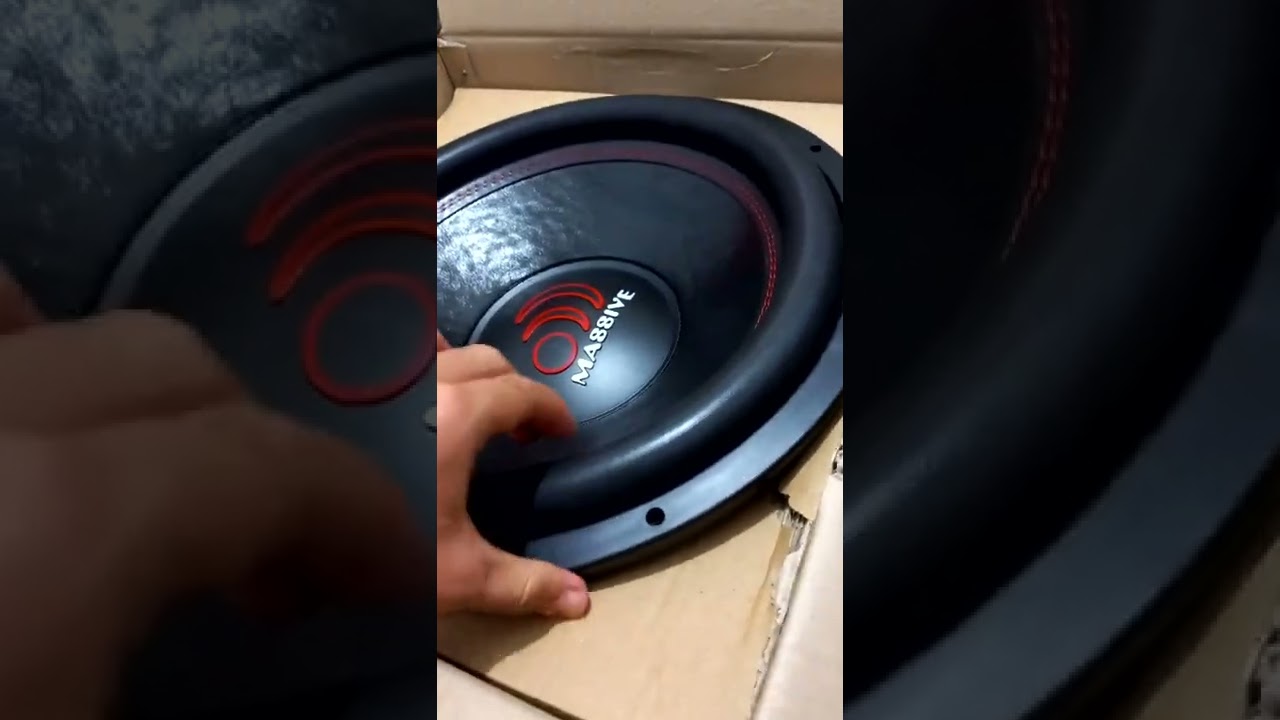 Massive TKO 15 38cm Yeni Seri Bass