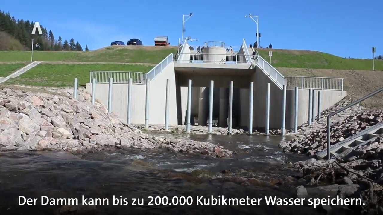 SWR - Biryar Kouti - Rückhaltebecken im Bohrertal