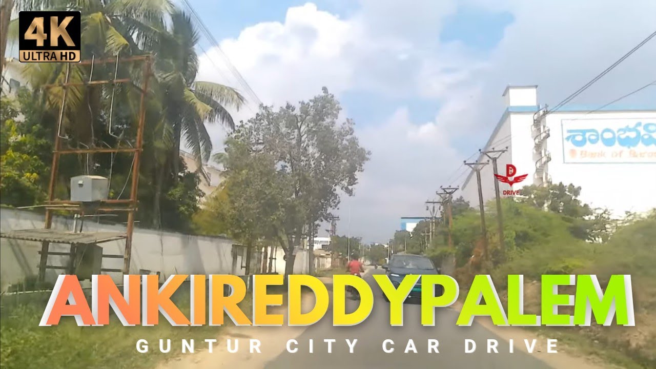 [India 4k] Ankireddypalem village car drive tour || November 2025