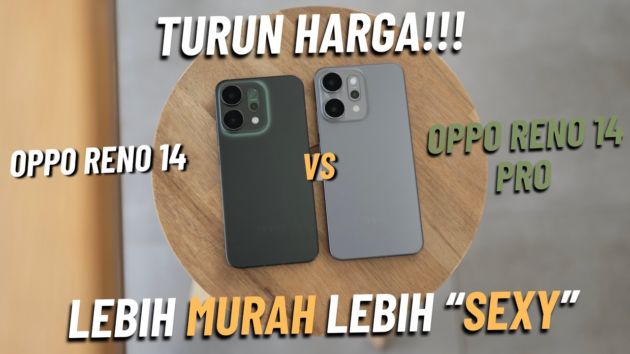 TURUN HARGA!!! MIDRANGE OPPO INI MAKIN SEXY!!? OPPO RENO 14 vs OPPO RENO 14 PRO MENDING MANA??