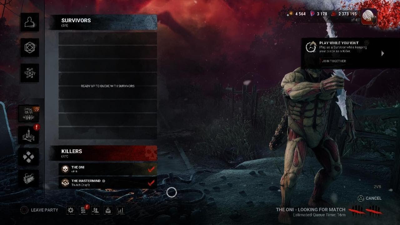 Dead by Daylight (#44) 2V8 اوني مع ويسكر