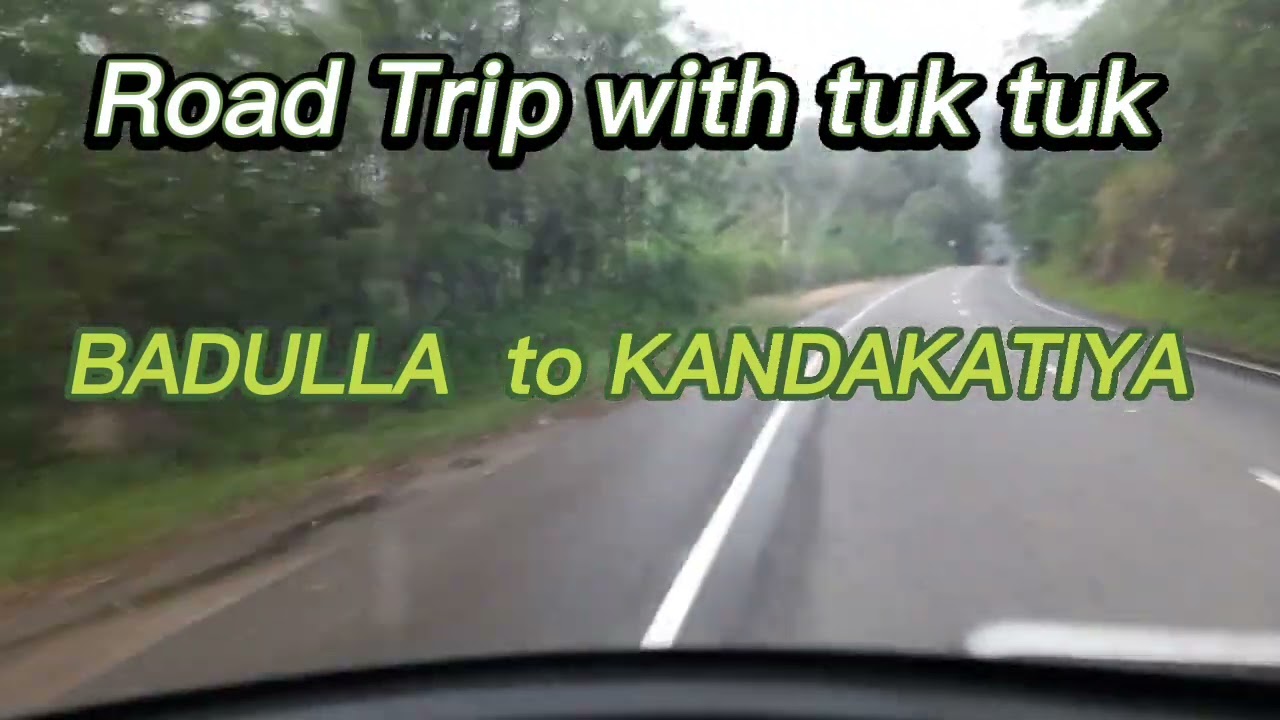 Road trip . badulla to kandakatiya .  #road trip#