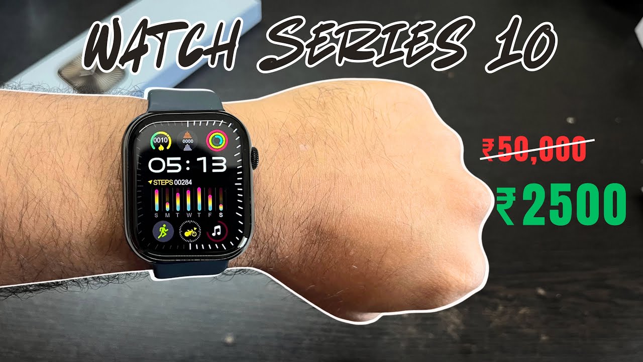Apple Watch Series 10 Clone Unboxing & First look | Cheapest Apple Watch