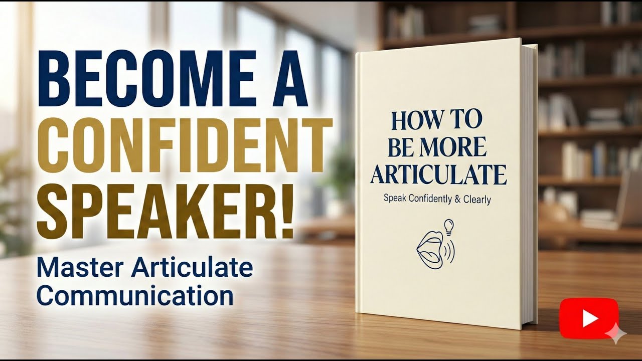 Become a Confident Speaker | How to Speak Clearly & Articulately (Audiobook)