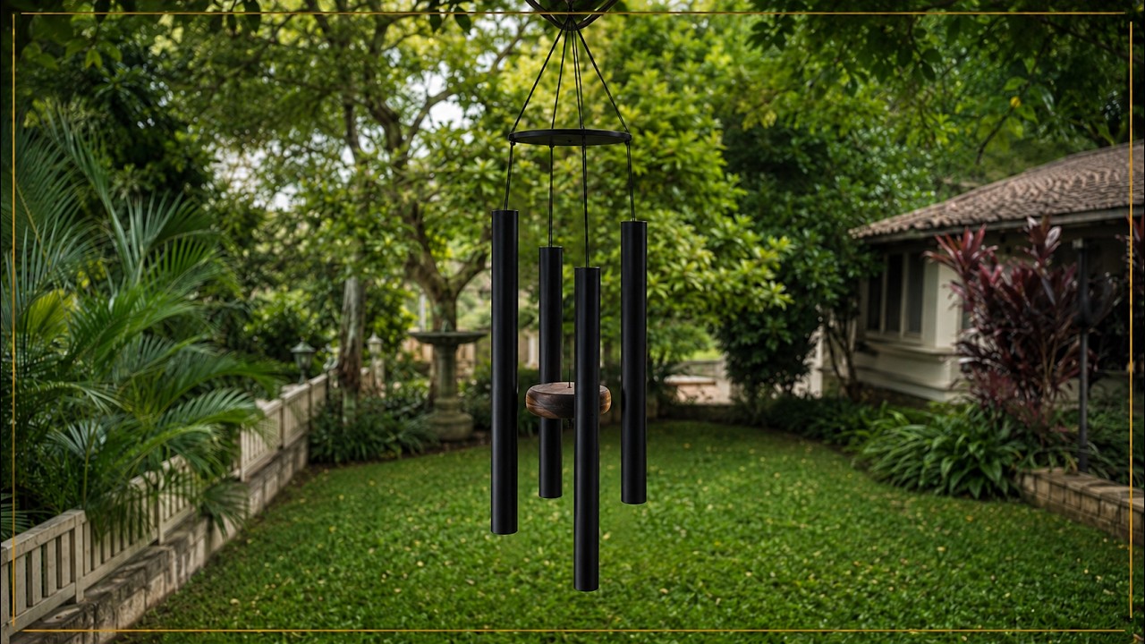 Chimes And Birdsong | Continuous. No Loop | Sounds for Work Study Focus and Relaxation