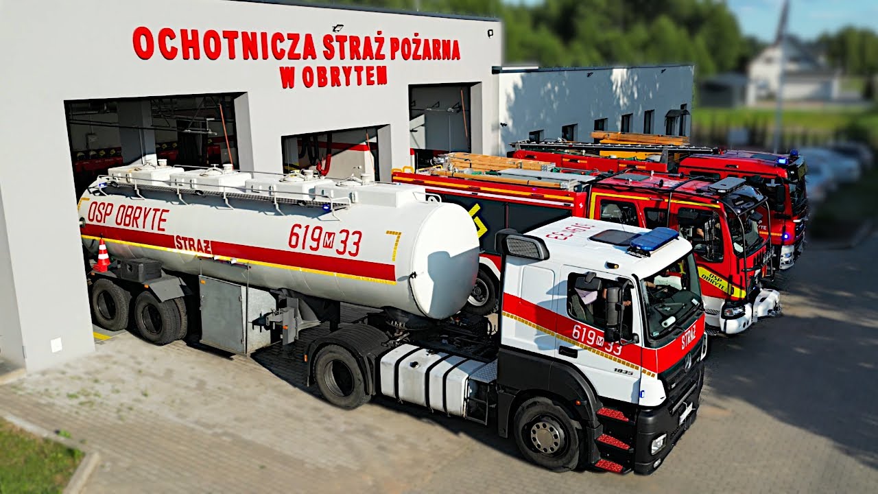NOWOCZESNE WOZY - OSP OBRYTE 