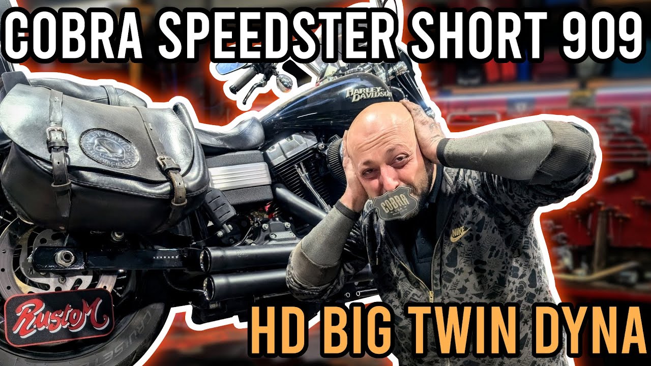 Harley Dyna con Cobra Speedster 909 – Montaggio + Soundcheck da Brividi!