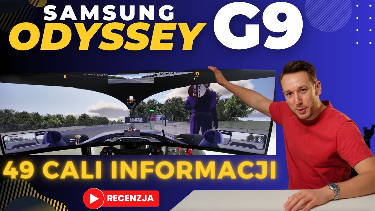 Genialny monitor do Simracingu! Recenzja Samsung Odyssey G9. Lepszy niż tripple!