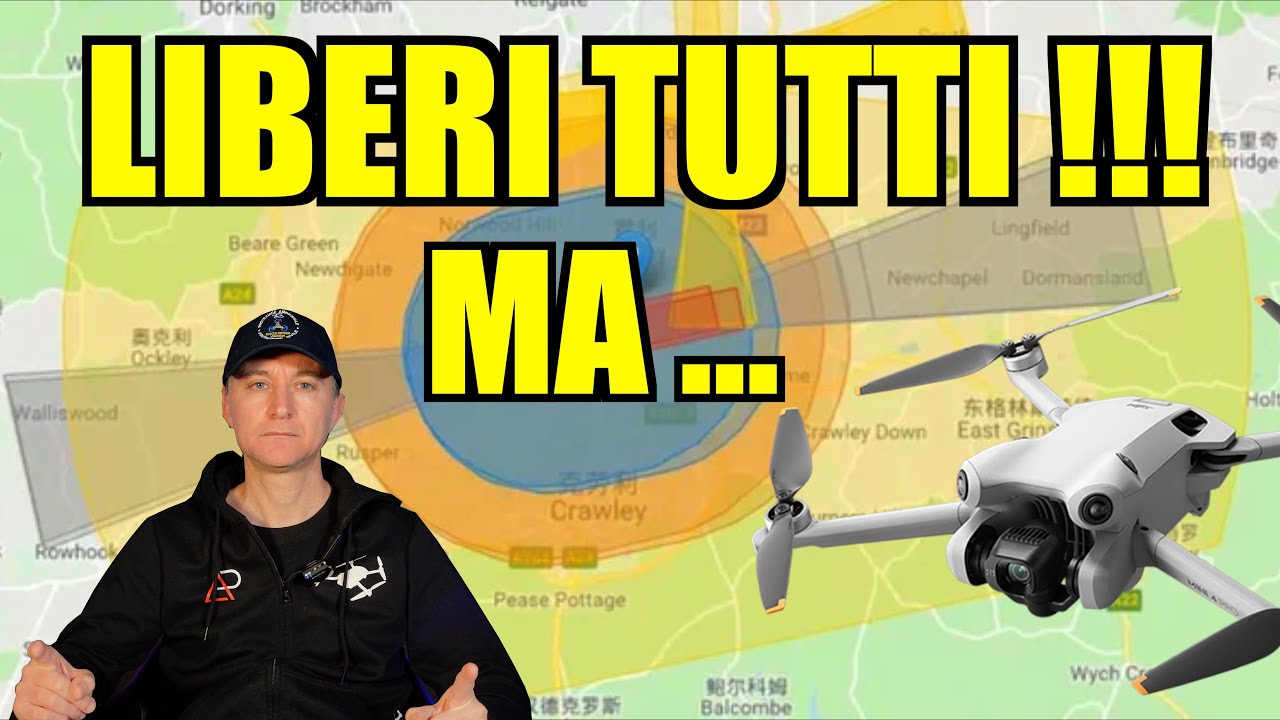 STOP NO FLY ZONE DJI Tutti liberi ma serve questo !!!