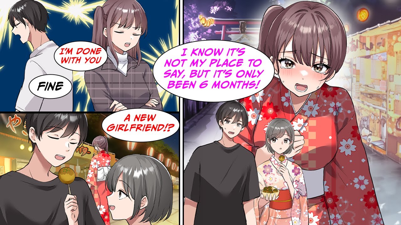 [Manga Dub] After breaking up with my girlfriend, she saw me with my sister and got jealous...!?