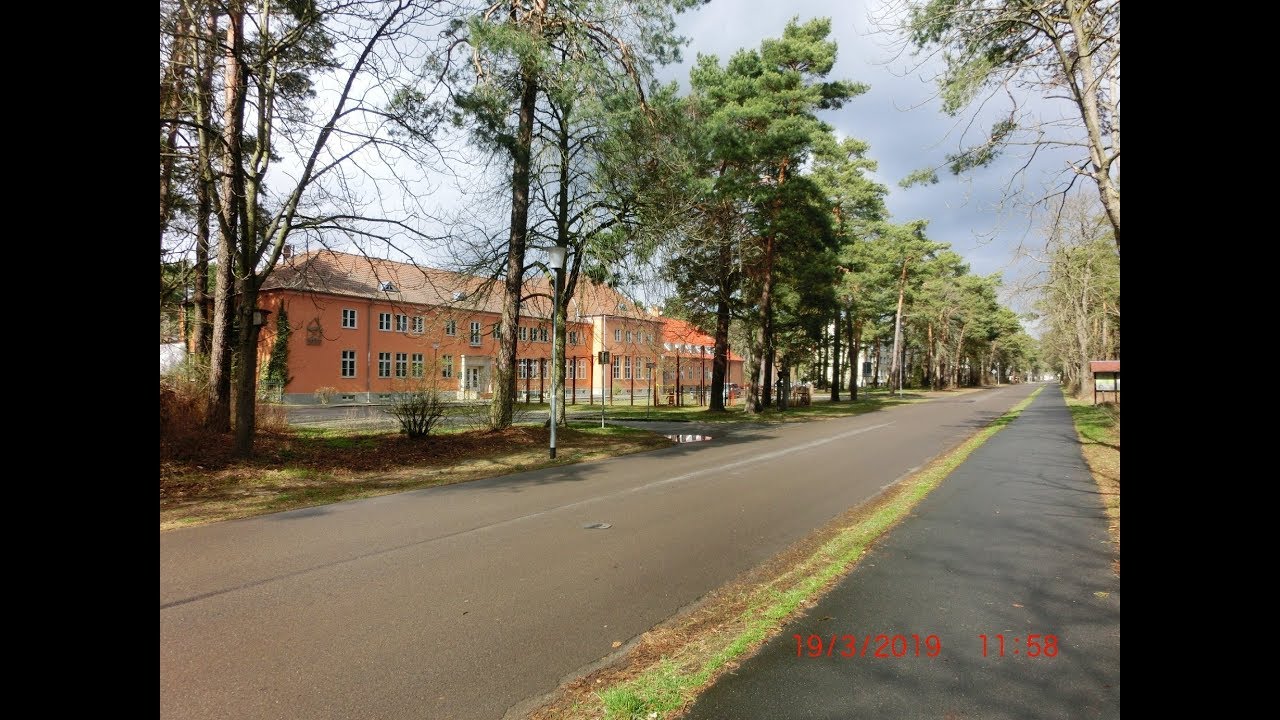 Altes Lager.От аэродрома по Kastanienallee и немного по Treuenbrietzenstraße 19.03.2019