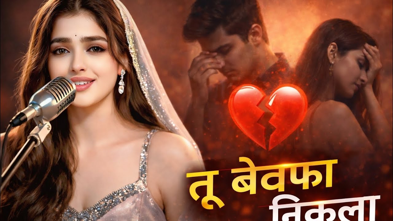 तू बेवफा निकला 💔 दर्द भरा 90s style sad song| Bewafa Love Story Song | Heart Broken Sad Song 2026