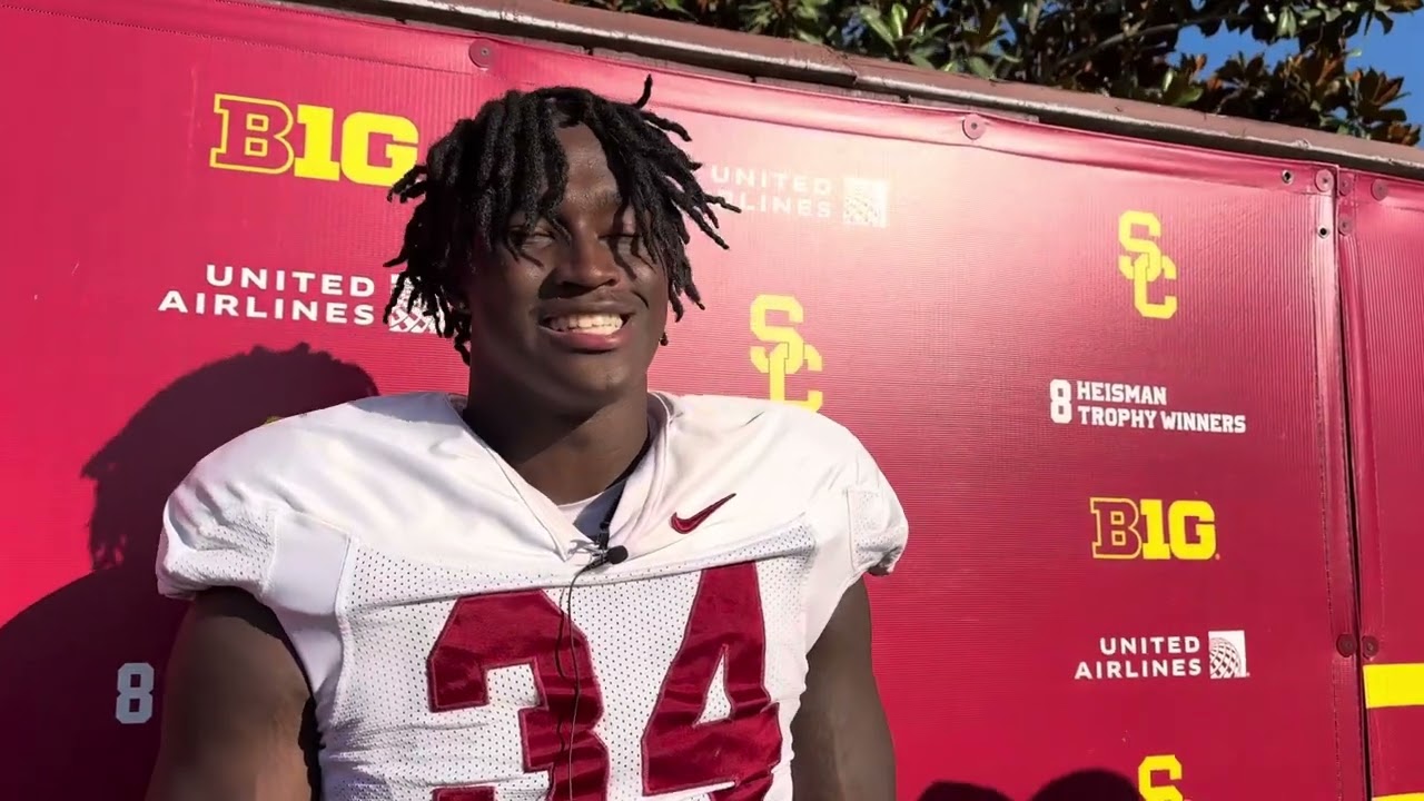 Interview with USC DE Braylan Shelby ahead of LSU game