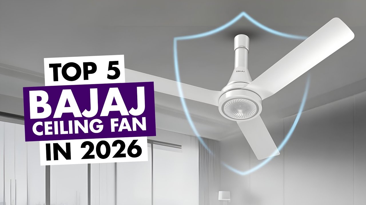 Top 5 Best Bajaj Ceiling Fan In India 2026🔥Bajaj BLDC Fan🔥Bajaj Anti Dust Fan🔥Best Ceiling Fan 2026