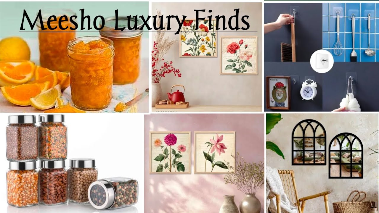 Top Meesho Finds 🌸 🫰 Meesho Finds for Interior  Styling | modern kitchen Must Have 😍