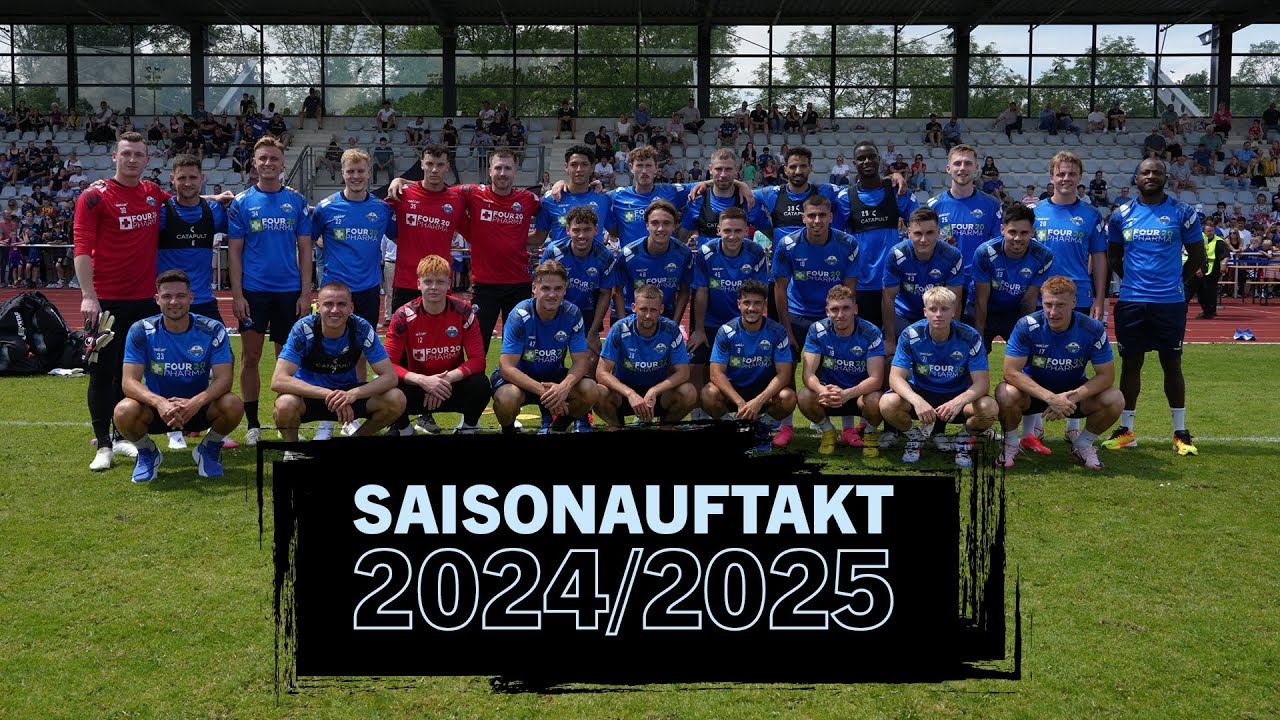Trainingsauftakt vor 2.000 Zuschauern 💙🖤