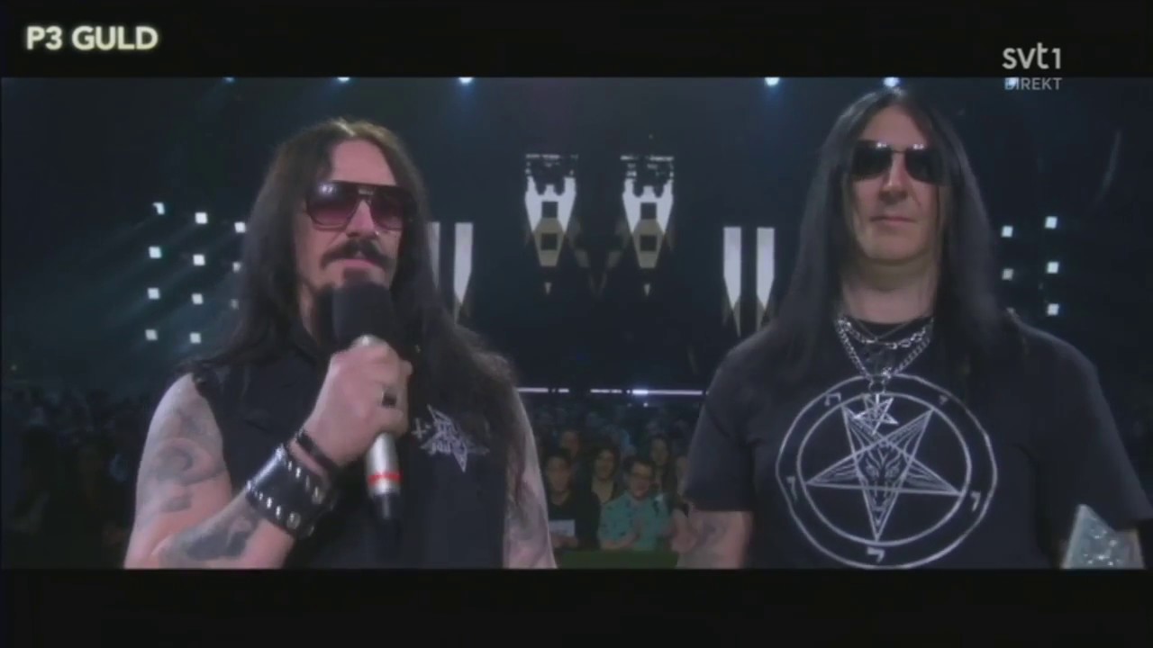 Dark Funeral win P3 Guld Award 2016