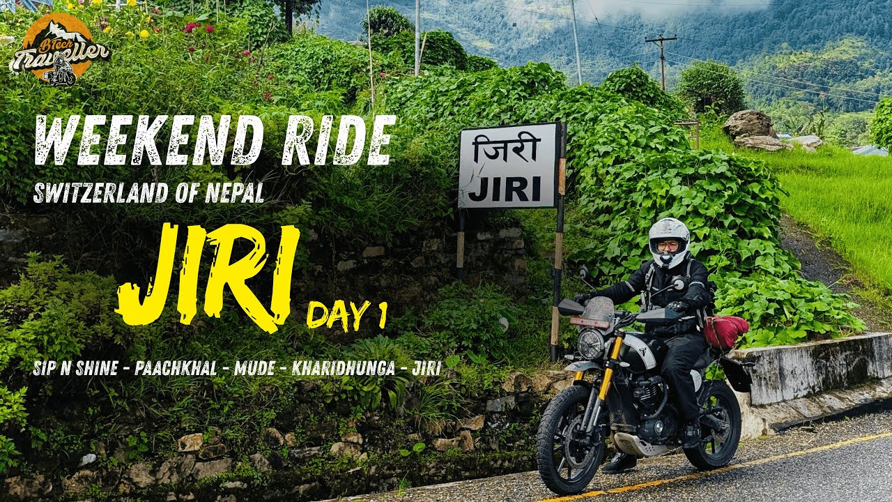 Scrambler 400X to Jiri, Nepal - Day 1