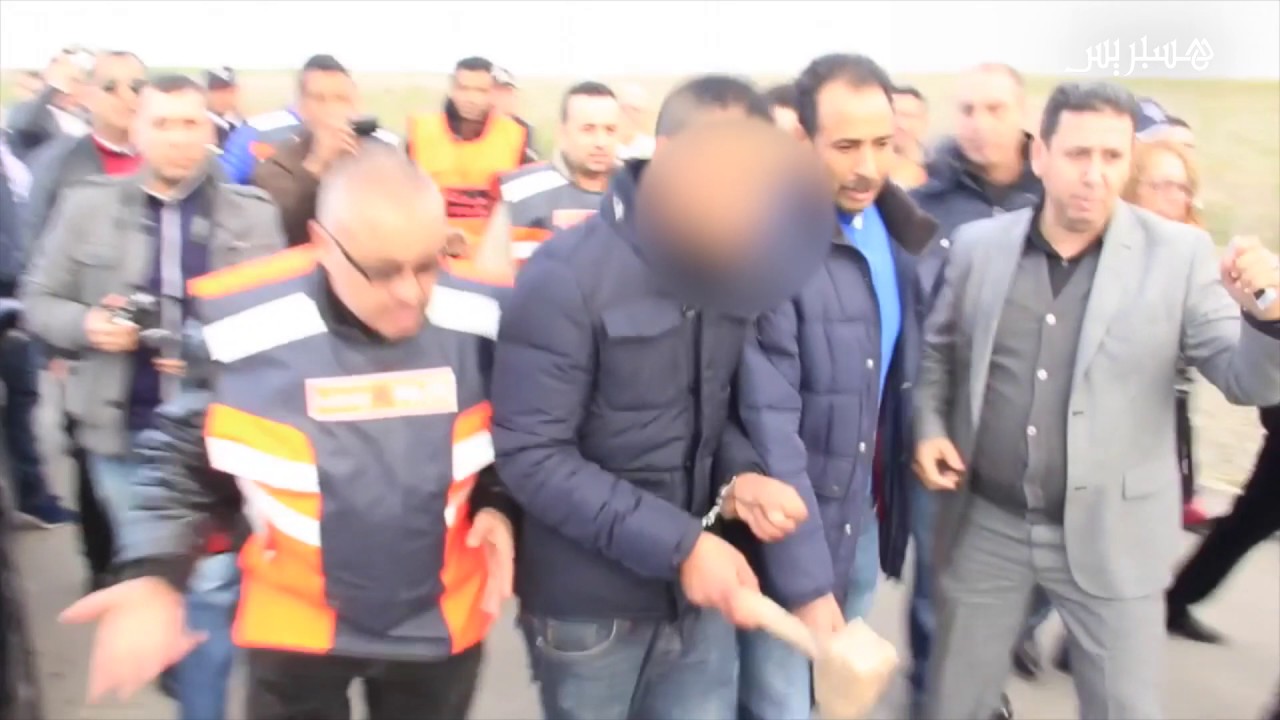 تمثيل جريمة قتل بطنجة