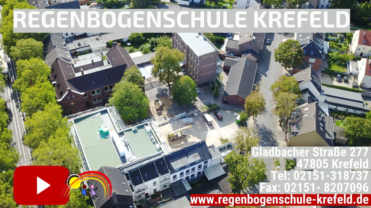 Rundgang durch die Regenbogenschule in Krefeld