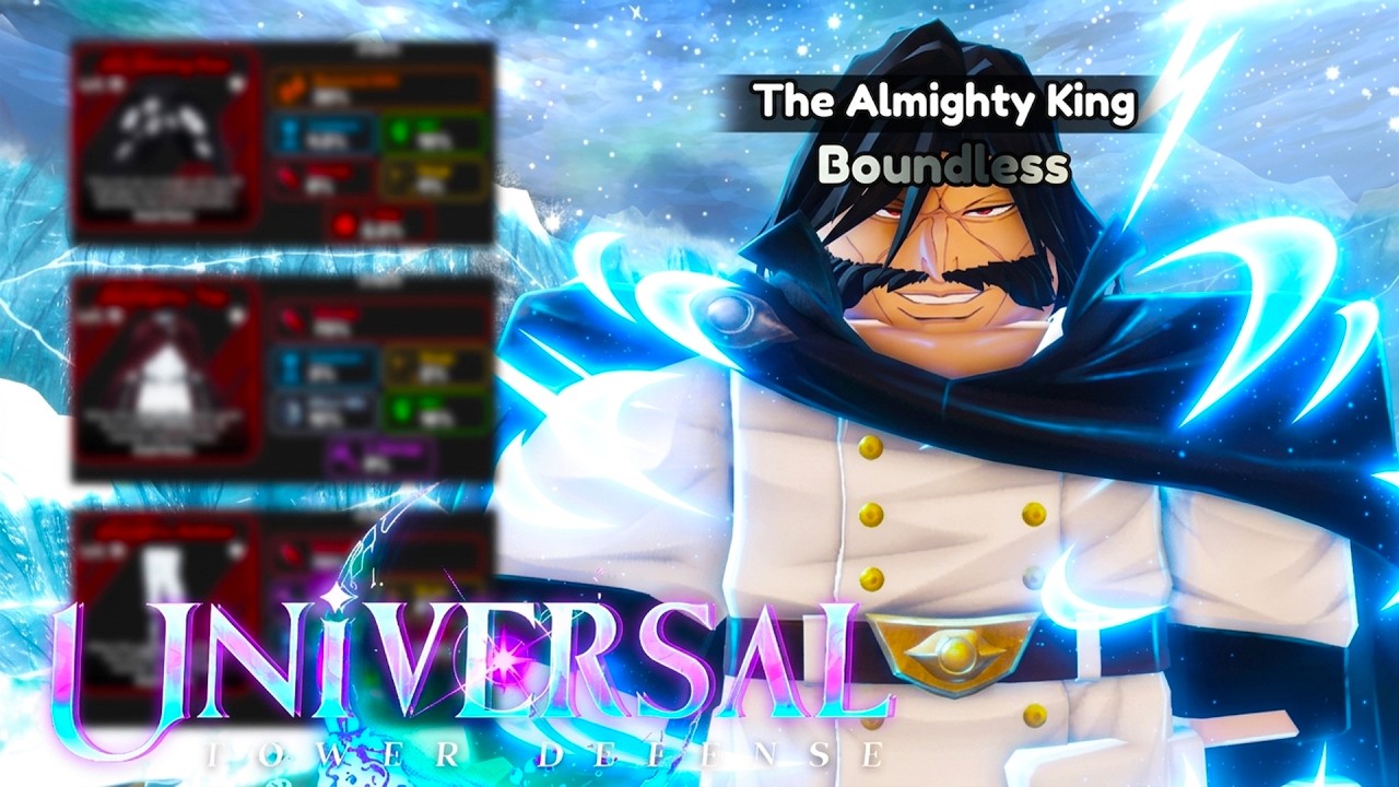 Демонстрация ЛУЧШЕГО билда на Яхве (Всемогущего Короля) в Universal Tower Defense Z!