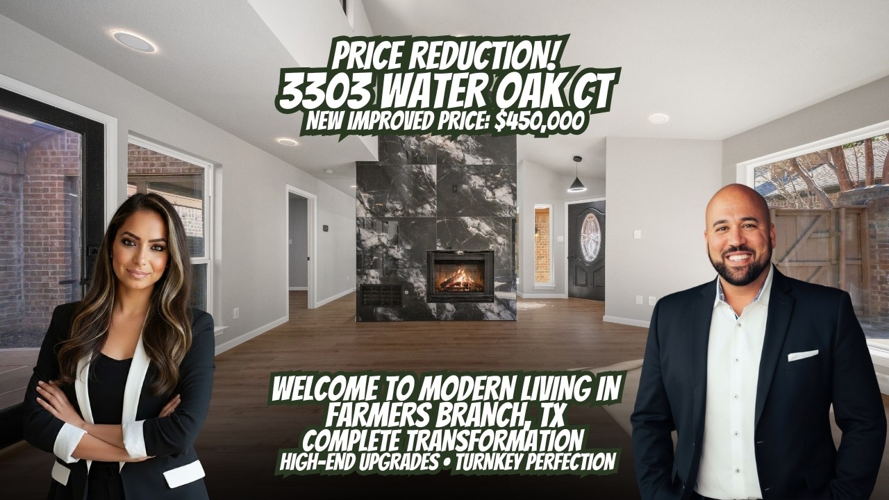 INSIDE a $450K Modern Masterpiece in Farmers Branch, TX! 🔥 ($120K in Upgrades!