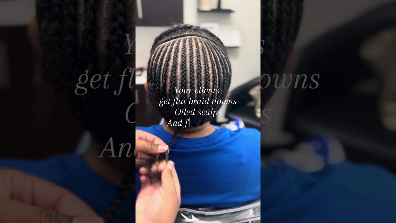 BRAID DOWN FOR A FLIP OVER METHOD SEW IN: #shorts #hairtips #hairtutorial #braidstutorial #hairstyle